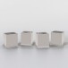 Midischrank >Paris< in Betongrau / Wotaneiche, MDF - 40x130x35cm (BxHxT)