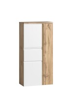 Midischrank >Paris< in weiß/ Wotaneiche, MDF...