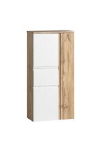 Midischrank >Paris< in weiß/ Wotaneiche, MDF...