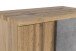 Midischrank >Paris< in Betongrau / Wotaneiche, MDF - 65x130x35cm (BxHxT)