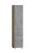 Seitenschrank >Paris< in Betongrau / Wotaneiche, MDF - 40x180x35cm (BxHxT)