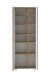 Seitenschrank >Paris< in weiß / Wotaneiche, MDF - 65x180x35cm (BxHxT)