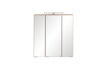 Spiegelschrank >Paris< in Wotaneiche - 60x64x20cm...