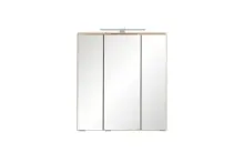 Spiegelschrank >Paris< in Wotaneiche - 60x64x20cm...