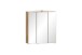 Spiegelschrank >Paris< in Wotaneiche - 60x64x20cm (BxHxT)