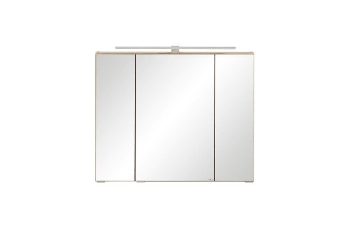 Spiegelschrank >Paris< in Wotaneiche - 80x64x20cm (BxHxT)