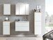 Spiegelschrank >Paris< in Wotaneiche - 80x64x20cm (BxHxT)