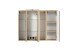 Spiegelschrank >Paris< in Wotaneiche - 85x64x20cm (BxHxT)