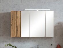 Spiegelschrank >Paris< in Wotaneiche - 105x64x20cm (BxHxT)