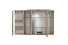 Spiegelschrank >Paris< in Wotaneiche - 105x64x20cm (BxHxT)