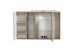 Spiegelschrank >Paris< in Wotaneiche - 105x64x20cm (BxHxT)