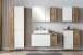 Spiegelschrank >Paris< in Wotaneiche - 105x64x20cm (BxHxT)
