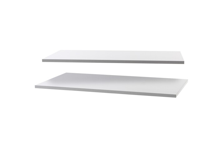 Einlegeboden >Salva< in Weiss, 2 Einlegeböden- 88x1,6x46,5 cm (BxHxT)