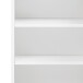 Hängeschrank >Lyon< in weiß, MDF - 40x64x20cm (BxHxT)