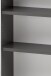 Hängeschrank >Lyon< in grau, MDF - 40x64x20cm (BxHxT)