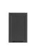 Hängeschrank >Lyon< in grau, MDF - 40x64x20cm (BxHxT)