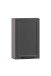 Hängeschrank >Lyon< in grau, MDF - 40x64x20cm (BxHxT)