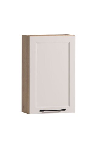 Hängeschrank >Lyon< in Wotaneiche / Kaschmir, MDF - 40x64x20cm (BxHxT)