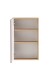 Hängeschrank >Lyon< in Wotaneiche / Kaschmir, MDF - 40x64x20cm (BxHxT)