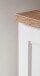 Unterschrank >Lyon< in weiß, Wotaneiche, MDF - 40x79x35cm (BxHxT)