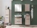 Unterschrank >Lyon< in Kaschmir, Wotaneiche, MDF - 40x79x35cm (BxHxT)