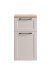 Unterschrank >Lyon< in Kaschmir, Wotaneiche, MDF - 40x79x35cm (BxHxT)
