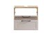 Waschbeckenunterschrank >Lyon< in Wotaneiche, Kaschmir, MDF - 60x54x35cm (BxHxT)