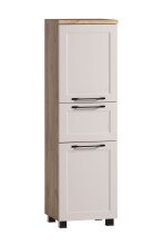 Midischrank >Lyon< in Wotaneiche, Kaschmir, MDF -...