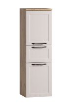 Midischrank >Lyon< in Wotaneiche, Kaschmir, MDF -...