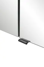Spiegelschrank >Lyon< in weiß - 60x64x20cm (BxHxT)
