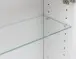 Spiegelschrank >Lyon< in weiß - 60x64x20cm (BxHxT)