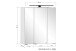 Spiegelschrank >Lyon< in Grafitgrau - 60x64x20cm (BxHxT)