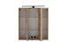 Spiegelschrank >Lyon< in Wotaneiche - 60x64x20cm (BxHxT)