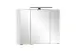 Spiegelschrank >Lyon< in weiß - 80x64x20cm (BxHxT)
