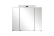 Spiegelschrank >Lyon< in weiß - 80x64x20cm (BxHxT)