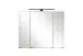 Spiegelschrank >Lyon< in weiß - 80x64x20cm (BxHxT)