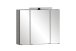 Spiegelschrank >Lyon< in Grafitgrau - 80x64x20cm (BxHxT)
