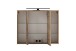 Spiegelschrank >Lyon< in Wotaneiche - 80x64x20cm (BxHxT)