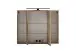 Spiegelschrank >Lyon< in Wotaneiche - 80x64x20cm (BxHxT)