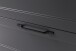 Waschtisch >Lyon< in grau, MDF - 80x56x47cm (BxHxT)