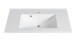 Waschtisch >Lyon< in grau, MDF - 80x56x47cm (BxHxT)