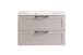 Waschtisch >Lyon< in Wotaneiche, Kaschmir, MDF - 80x56x47cm (BxHxT)