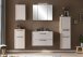 Waschtisch >Lyon< in Wotaneiche, Kaschmir, MDF - 80x56x47cm (BxHxT)