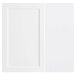 Waschtisch >Lyon< in weiß, MDF - 80x63x47cm (BxHxT)