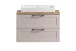 Waschtisch >Lyon< in Wotaneiche, Kaschmir, MDF - 80x63x47cm (BxHxT)