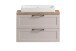 Waschtisch >Lyon< in Wotaneiche, Kaschmir, MDF - 80x63x47cm (BxHxT)