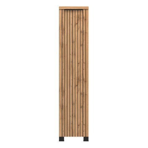 Midischrank >Nizza< in Wotaneiche-Dekor - 30x130x35cm (BxHxT)