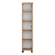 Midischrank >Nizza< in Wotaneiche-Dekor - 30x130x35cm (BxHxT)