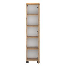 Midischrank >Nizza< in Wotaneiche-Dekor - 30x130x35cm (BxHxT)