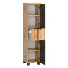 Midischrank >Nizza< in Wotaneiche - 30x130x35cm (BxHxT)